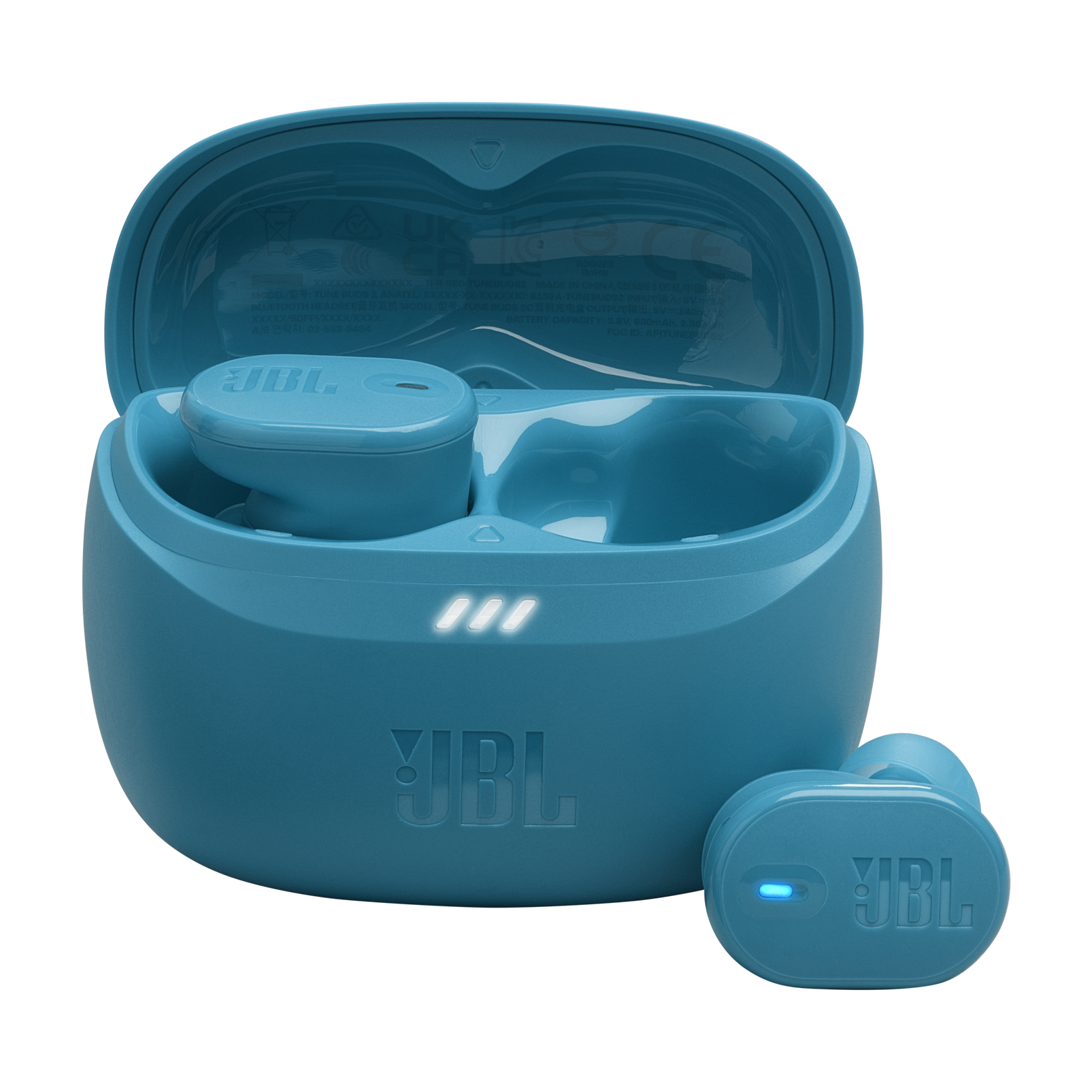 JBL Tune Buds 2 with active noise cancellation, BlUE