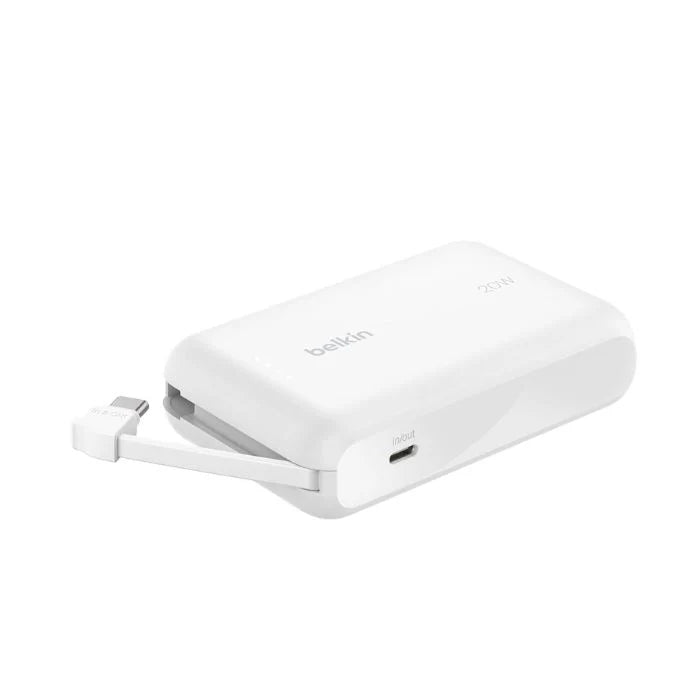 Belkin BoostCharge Power Bank 10K with USB-C Integrated Cable