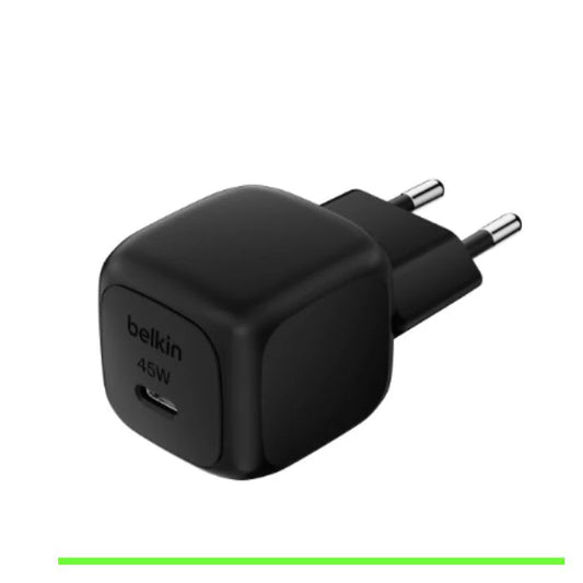 Belkin BoostCharge 45W USB PD WALL CHARGER WITH PPS, BLK