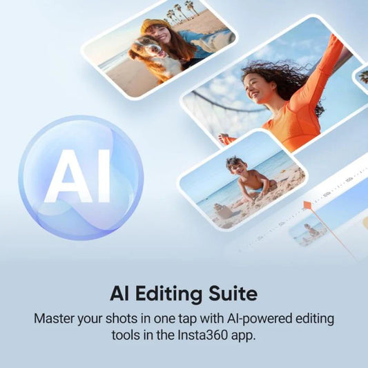 Insta360 Flow 2 Pro AI Tracker Bundle - Grey