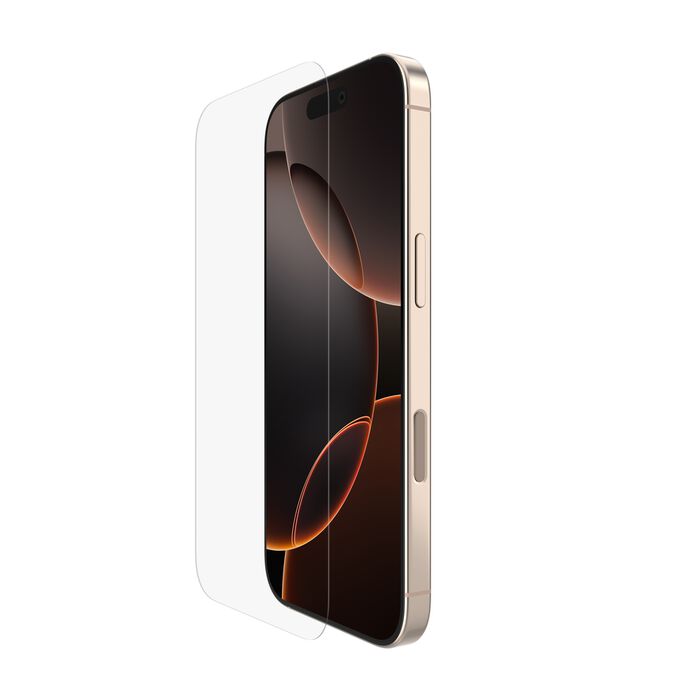 Belkin Invisiglass Screen
Protector for iPhone 17
& 16 Pro