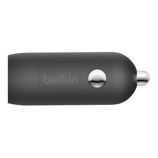 Belkin BoostCharge USB-C PD Car Charger 30W + 1M USB-C to Lightning Cable