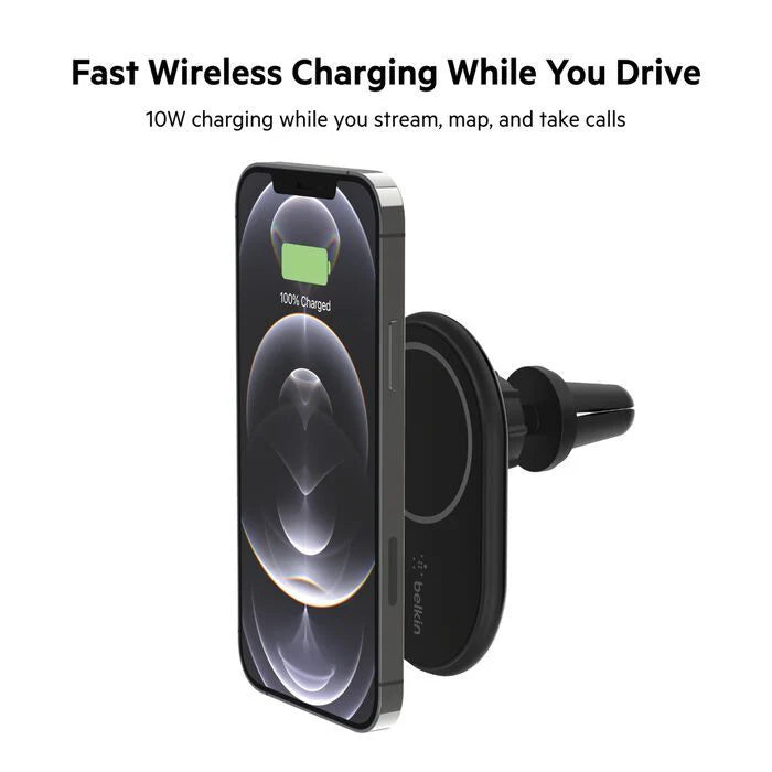 Belkin BoostCharge
Magnetic Wireless Car Charger 10W