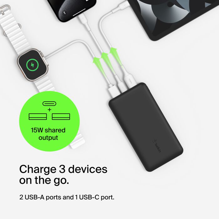 Belkin Power Bank 10K- Black