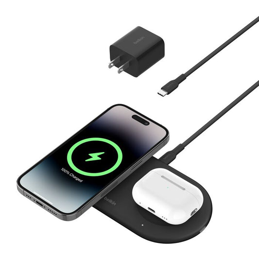 Belkin BoostCharge Pro
2-in-1 Magnetic Wireless Charging Pad with Qi2 15W