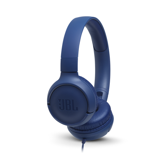 JBL TUNE 500 Wired On-ear headphones BLUE