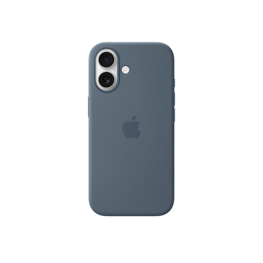 iPhone 17 Silicone Case with MagSafe - Anchor Blue