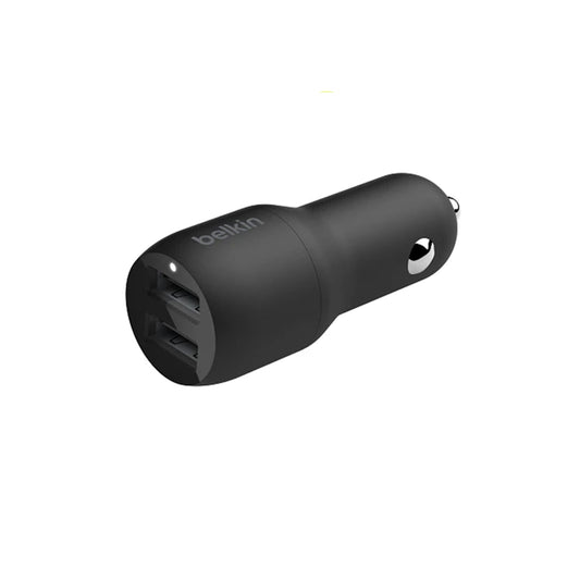Belkin BoostCharge Dual USB-A Car Charger 24W