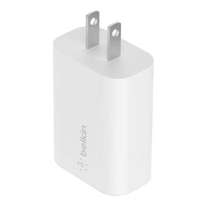 Belkin 25W USBC PD WALL CHARGER & 1M PVC C-C, WHT