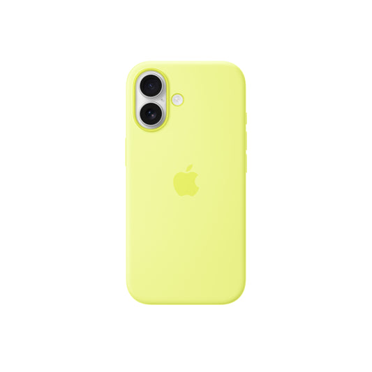 iPhone 17 Silicone Case with MagSafe - Neon Yellow