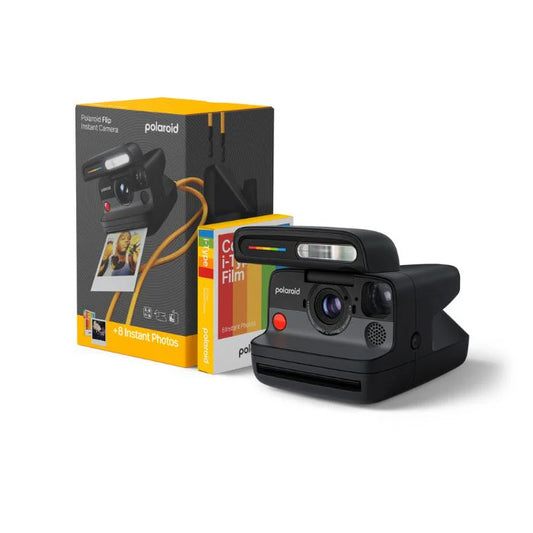 Polaroid Flip Instant Film Camera Starter Set | Iconic Flip Design