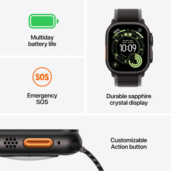 Apple Watch Ultra 3 GPS + Cellular 49mm Milanese Loop