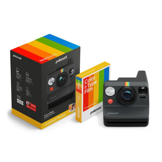 Polaroid Now Generation 3 Starter Set | Iconic Analog Instant Camera