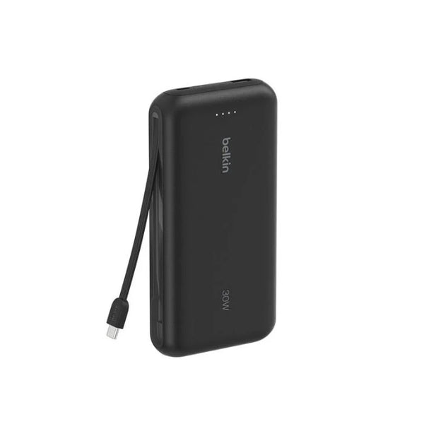Belkin BoostCharge Power Bank 20K with Integrated Cable