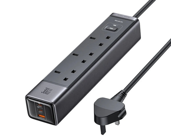 Mcdodo GaN Power Strip 30W 6-in-1 Surge Protection