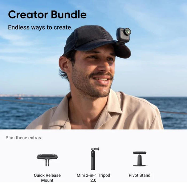 Insta360 GO Ultra Creator Bundle Midnight