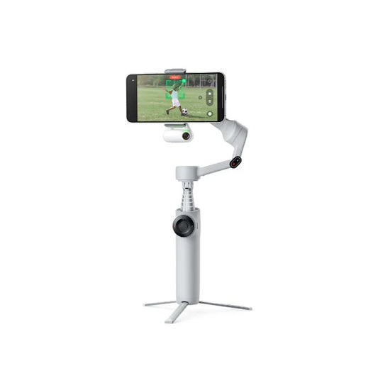 Insta360 Flow 2 Gimbal Stabilizer AI Tracker Bundle- Grey