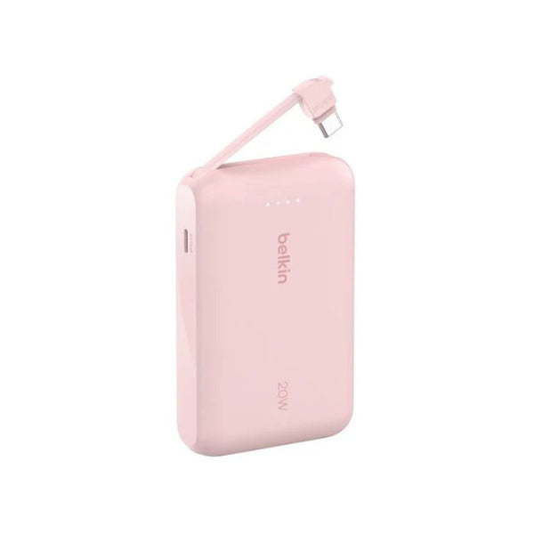 Belkin BoostCharge Power Bank 10K with USB-C Integrated Cable