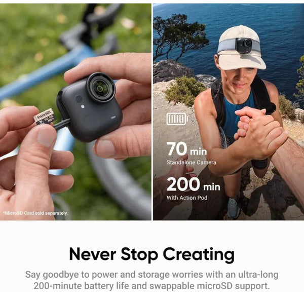 Insta360 GO Ultra Creator Bundle Midnight