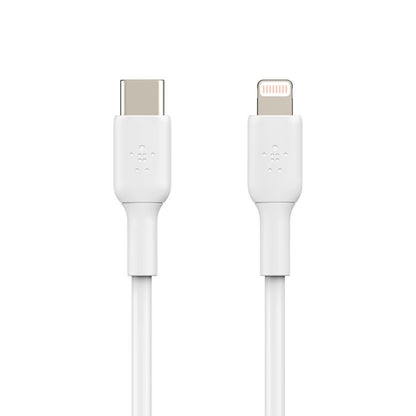 Belkin BoostCharge USB-C to Lightning Cable, 1M, White