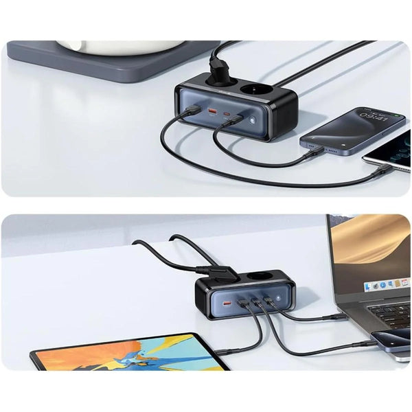 Mcdodo GaN Power Strip 70W Lightning Protection - Black