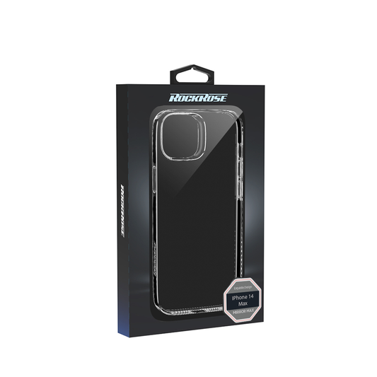RockRose Mirror Neo Clear  TPU + PC Back Case For iPhone 14 (All Sizes)