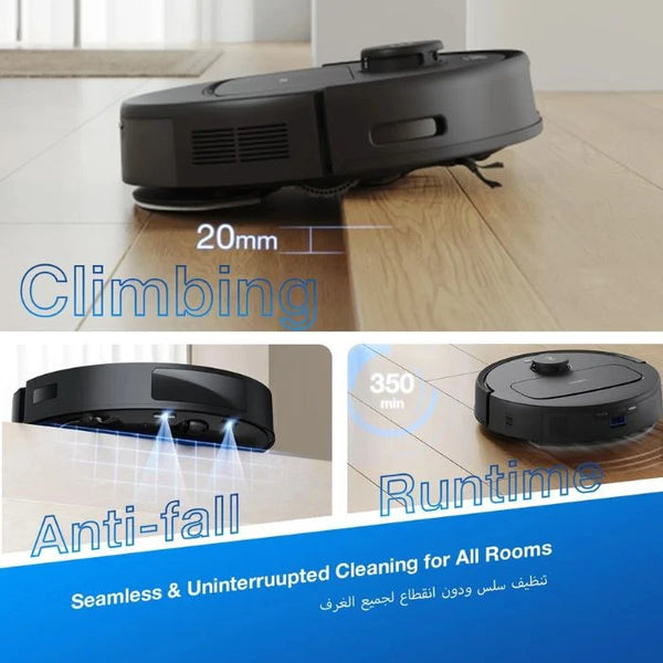 Ecovacs Deebot N20e Robot Vacuum Cleaner with Mop