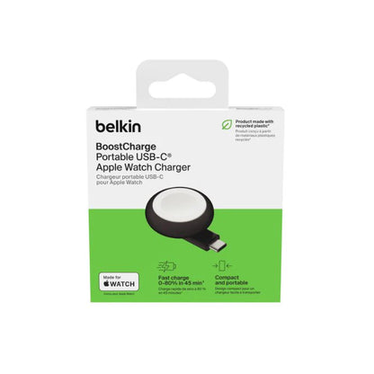 Belkin BoostCharge Pro
Portable USB-C Fast Charger Dongle for Apple Watch