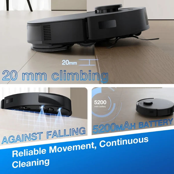 ECOVACS Deebot N20 Pro Robot Vacuum Cleaner with Mop