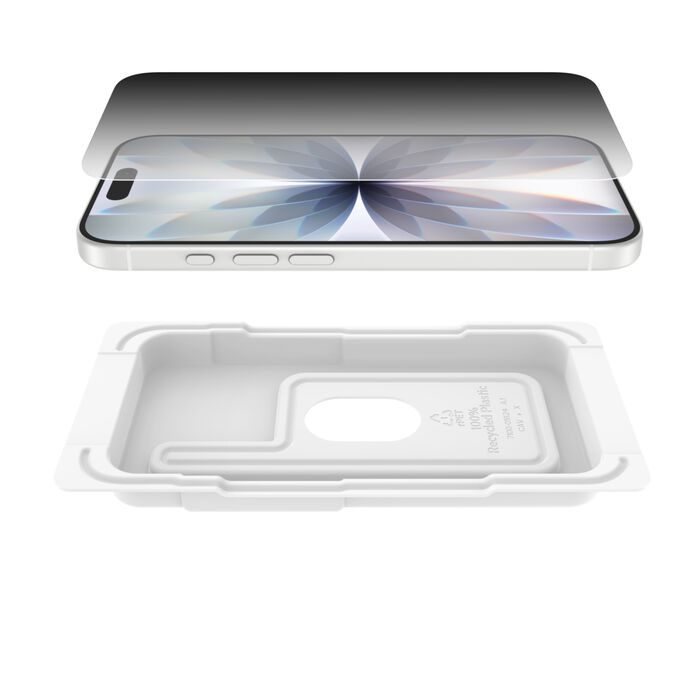 Belkin Invisiglass Privacy Screen Protector for iPhone 17 
& 16 Pro