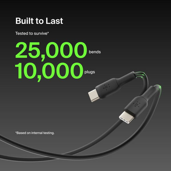 Belkin BoostCharge USB-C to USB-C Cable, 2M, Black