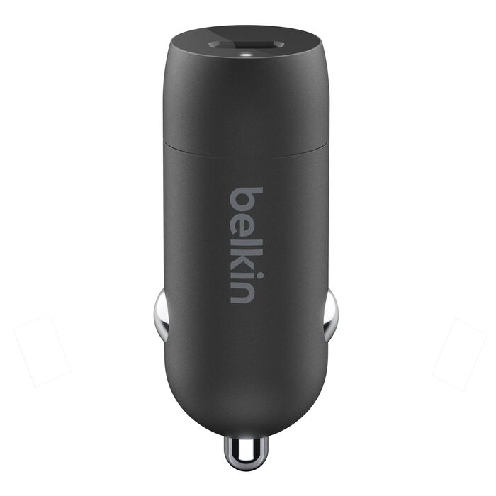Belkin BoostCharge USB-C PD Car Charger 30W + 1M USB-C to Lightning Cable