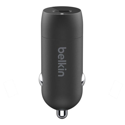 Belkin BoostCharge USB-C PD Car Charger 30W + 1M USB-C to Lightning Cable