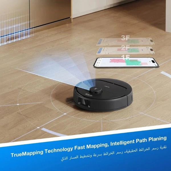 Ecovacs Deebot N20e Robot Vacuum Cleaner with Mop