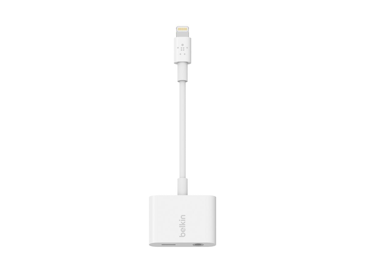 belkin 3.5 mm Audio + Charge Adapter Made for iPhone, iPad