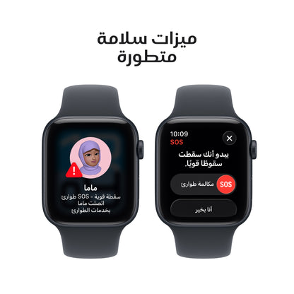 Apple Watch SE 3 GPS 40mm Midnight Aluminium Case with Midnight Sport Band