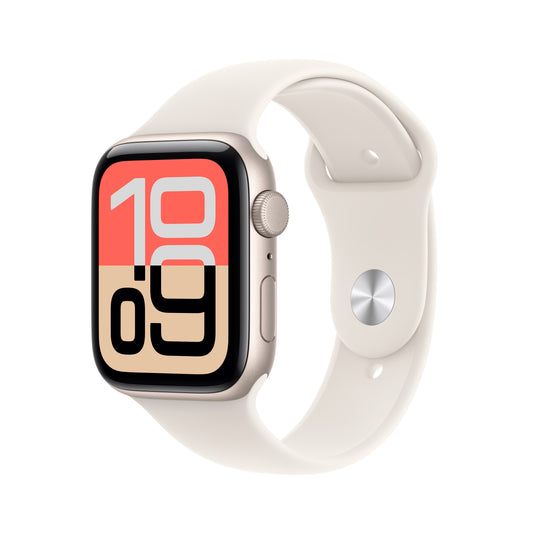 Apple Watch SE 3 GPS 40mm Starlight Aluminium Case with Starlight Sport Band