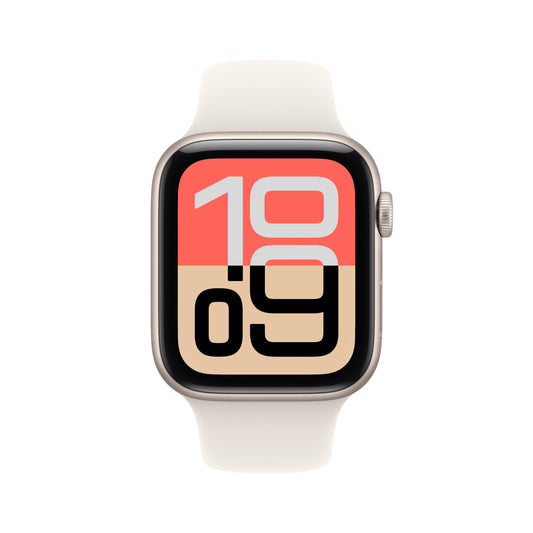 Apple Watch SE 3 GPS 40mm Starlight Aluminium Case with Starlight Sport Band