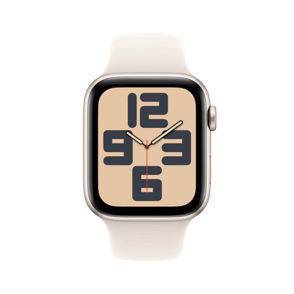Apple Watch SE GPS 40mm Starlight Aluminium Case with Starlight Sport Band
