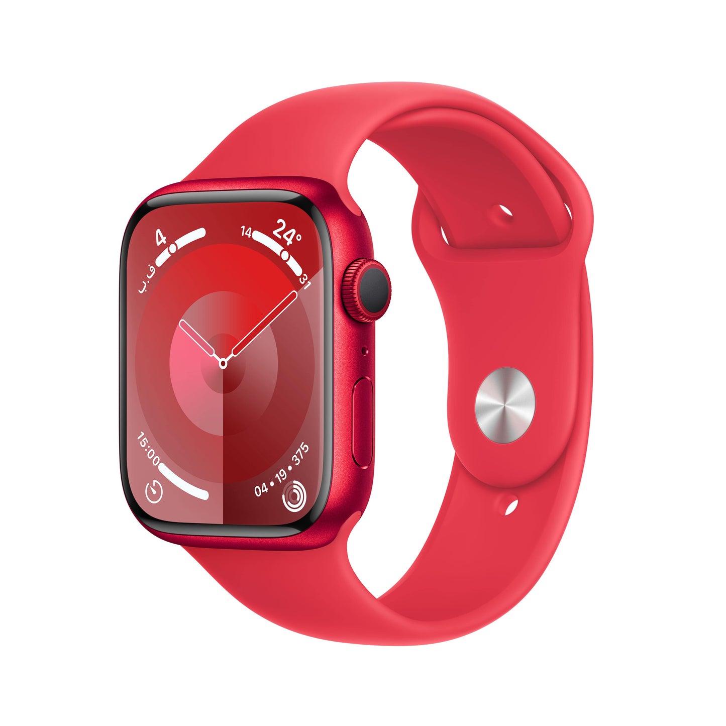Apple Watch Series 9GPS 41mm (PRODUCT) RED Aluminium Case (PRODUCT) RED Sport Band