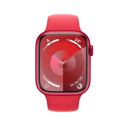 Apple Watch Series 9GPS 41mm (PRODUCT) RED Aluminium Case (PRODUCT) RED Sport Band