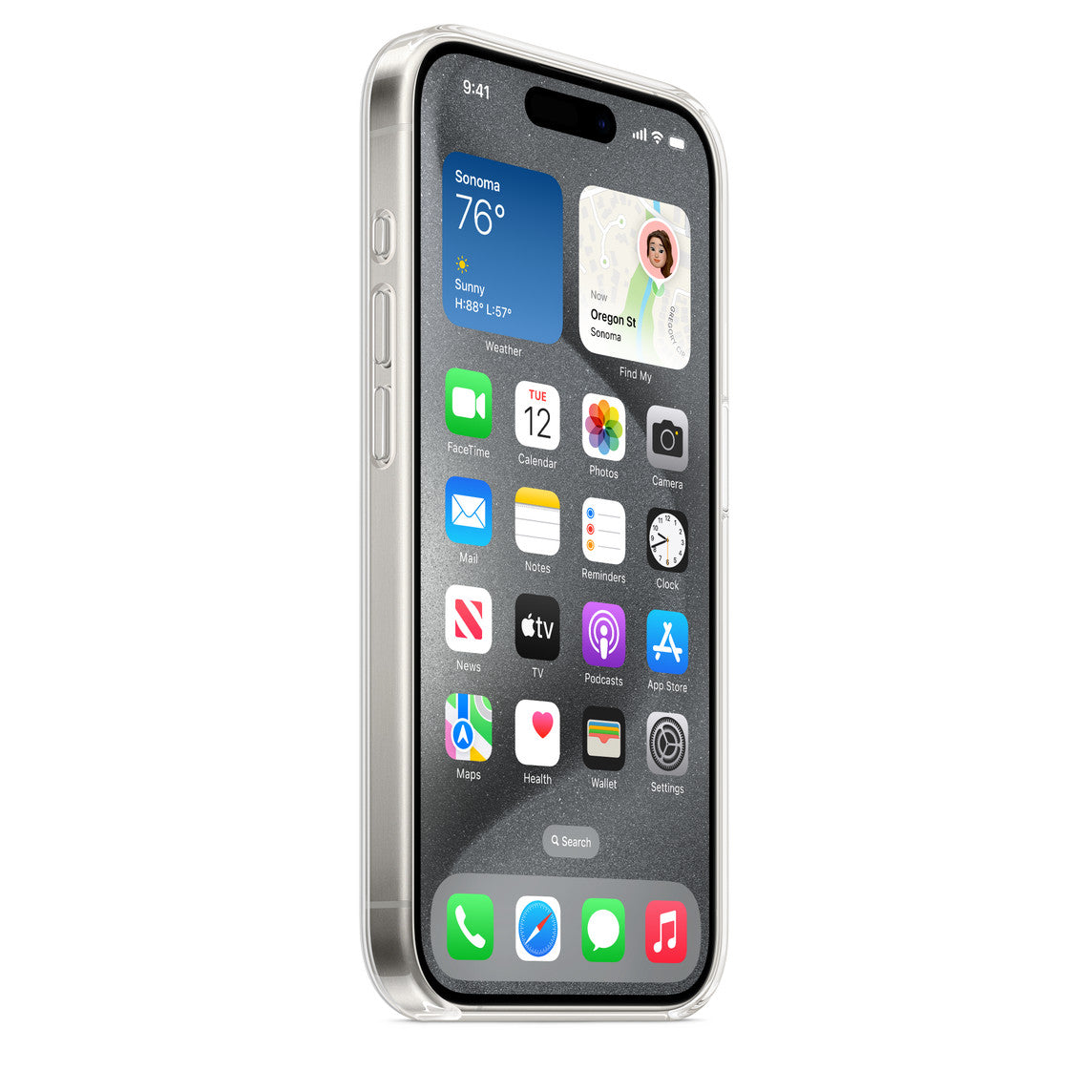 iPhone 15 Pro Max Clear Case with MagSafe