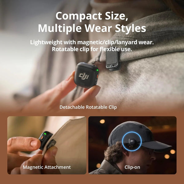 DJI MIC 3  (1 TX + 1 RX) (CE)