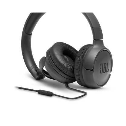 JBL TUNE 500 Wired On-ear headphones Black