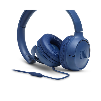 JBL TUNE 500 Wired On-ear headphones BLUE
