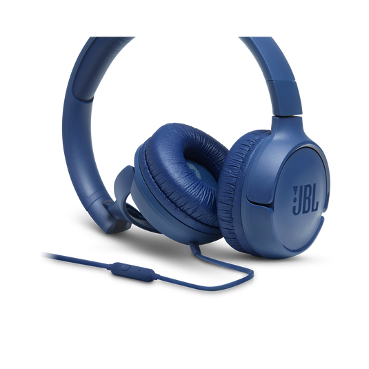 JBL TUNE 500 Wired On-ear headphones BLUE