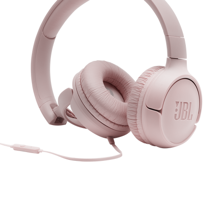 JBL TUNE 500 Wired On-ear headphones PINK