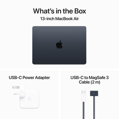 13-inch MacBook Air: Apple M3 chip with 8-core CPU and 10-core GPU, 16GB, 512GB SSD