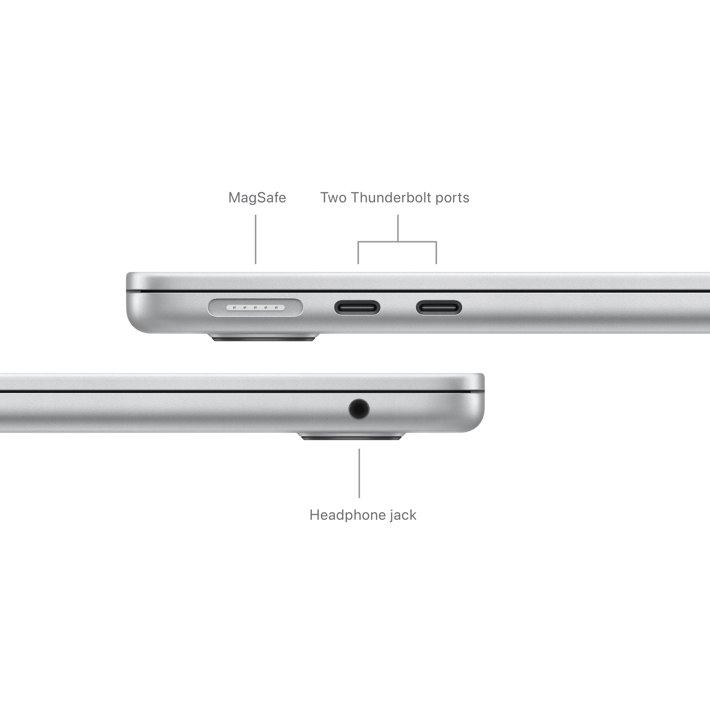 15-inch MacBook Air: Apple M3 chip with 8-core CPU and 10-core GPU, 16GB, 256GB SSD