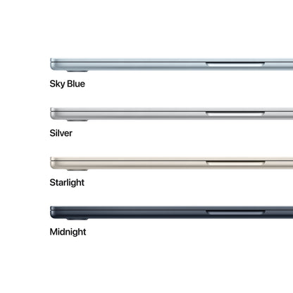 MacBook Air 15-inch Apple M4 chip with 10-core CPU and 10-core GPU, 16GB, 256GB SSD